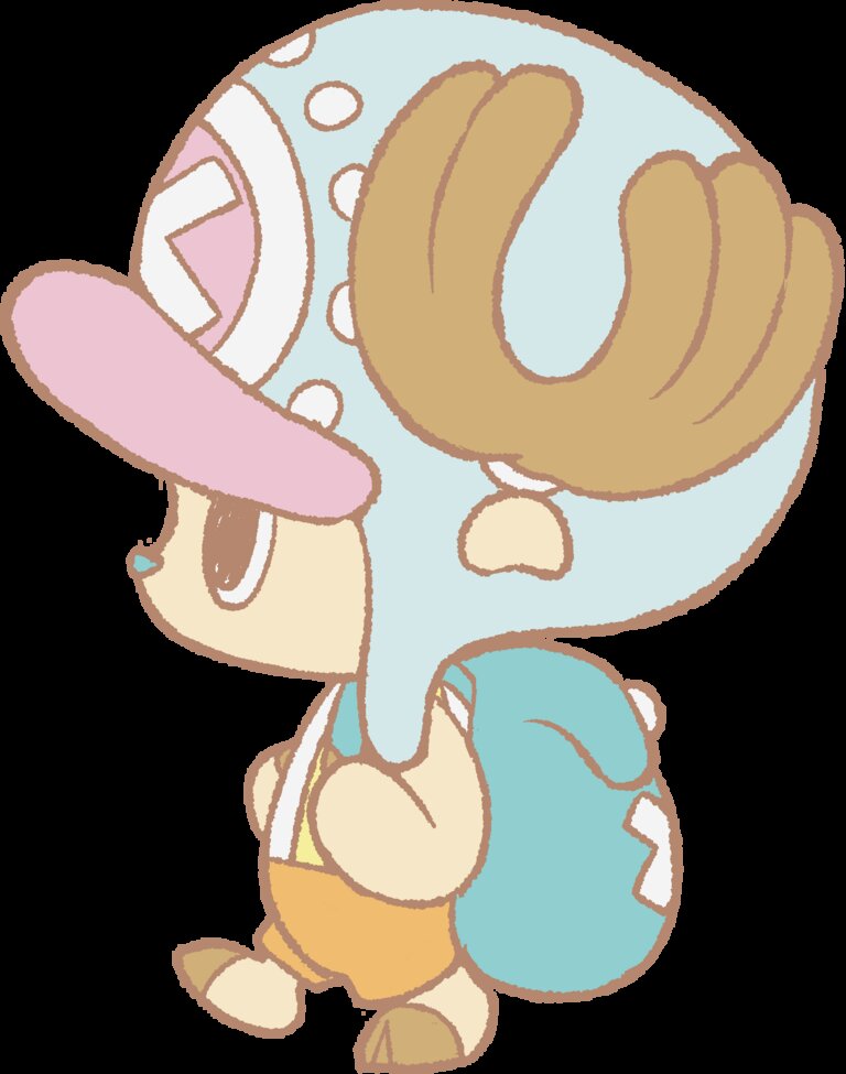 Dessin de Chopper en train de marcher